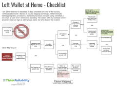 Checklists Save Lives and Help Prevent Critical Errors PDF Image