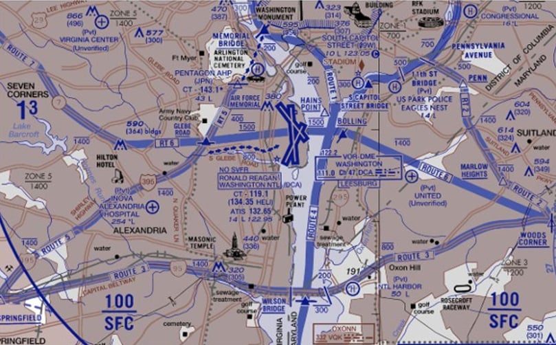 DCA Helicopter Routes-1-Pre-Incident Helicopter Routes