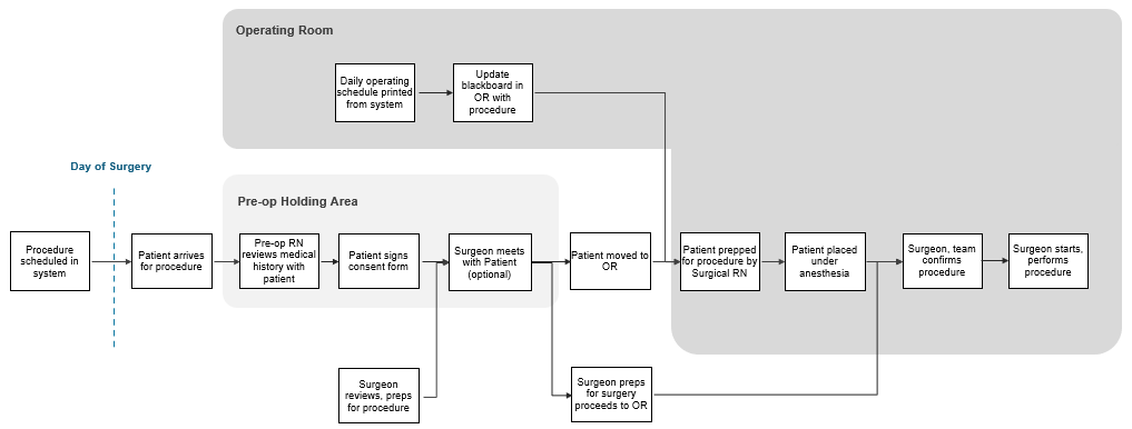 Willie King Blame - Sugery Process Map Small